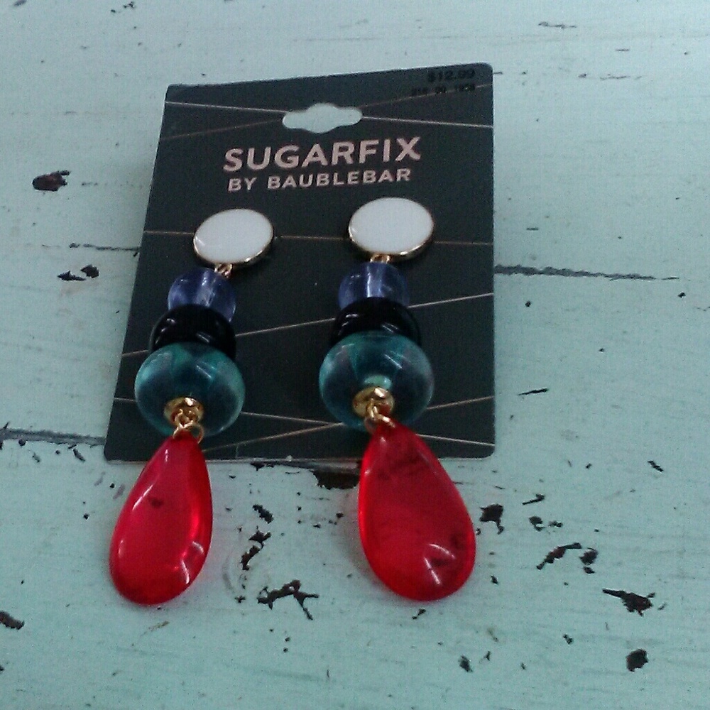 Cute multi colored earrings